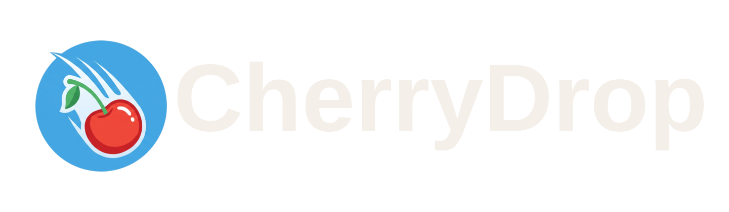 CherryDrop Full-Text-Logo